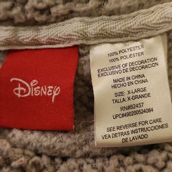 Disney Eeyore "Shine" fleece Christmas women's XL - Picture 4 of 6